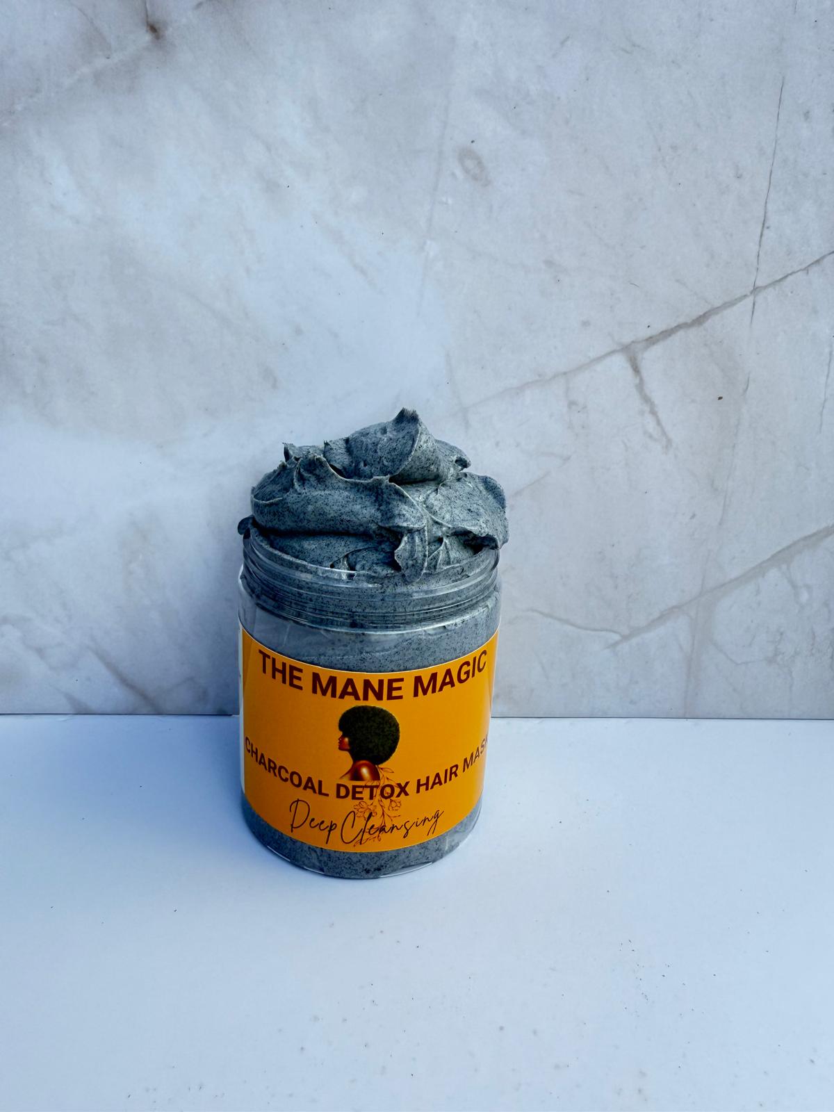 The Mane Magic Charcoal Detox Hair Mask