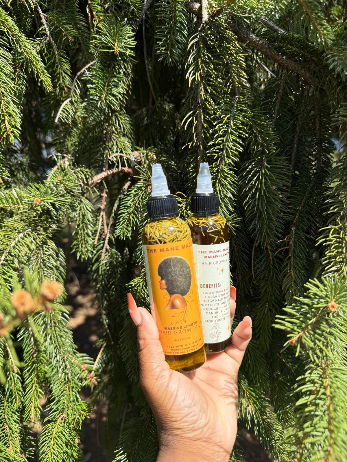 The Mane Magic hair growth oil & Aloe Vera hair growth butter