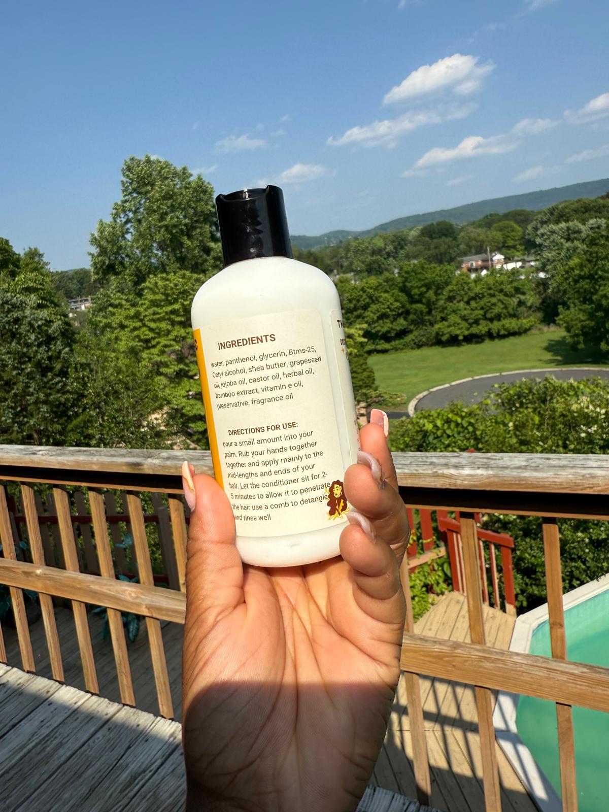 The Mane Magic Rosemary Mint shampoo & coconut vanilla conditioner