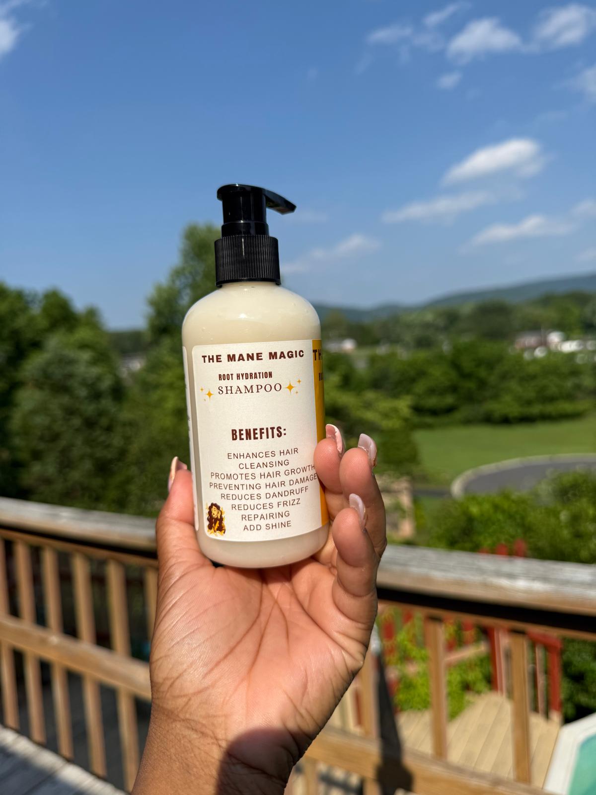 The Mane Magic Rosemary Mint shampoo & coconut vanilla conditioner