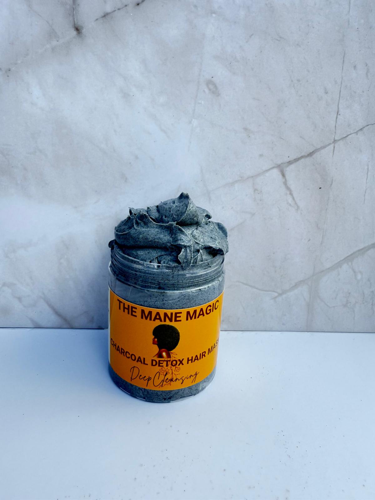 The Mane Magic Charcoal Detox Hair Mask