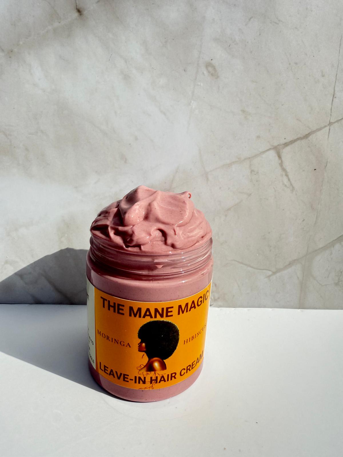 The Mane Magic Leave In  Hair Cream