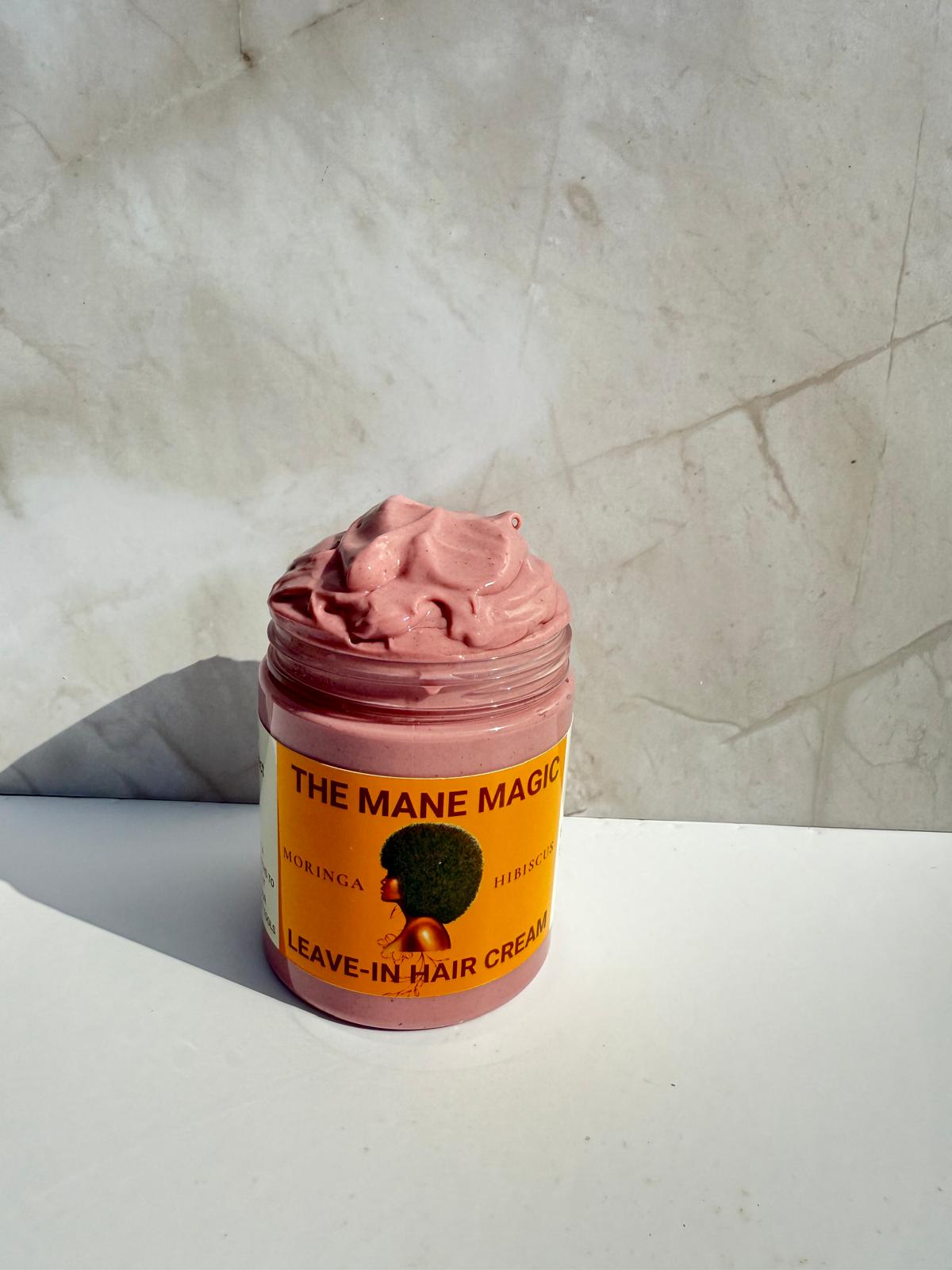 The Mane Magic Leave In  Hair Cream