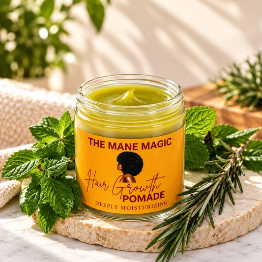 The mane magic hair growth pomade 8 oz Rosemary & Mint